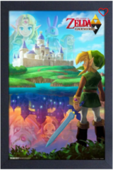 Cadre / Framed - Zelda A Link Between Worlds
